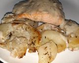 Foto del paso 4 de la receta: Salmón al horno con bechamel de roquefort