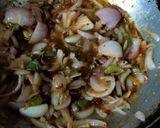A picture of step 2 of Jhatpat paneer majedar.