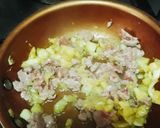 Foto del paso 6 de la receta: Relleno de calabacín acompañado con arroz blanco