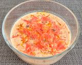 A picture of step 6 of Red Carrot Lassi.