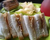 A picture of step 6 of Egg Sandwich with snacks#themechallenge.