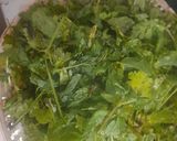 A picture of step 1 of Mint Chutney.
