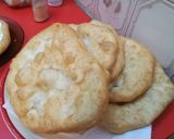 Sajtos tejfölös lángos recept fázis 5 fotója