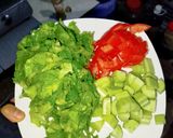 Hình bước làm 2 của món Salad sốt mè rang