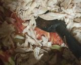 A picture of step 3 of Chicken spring Roll!.