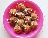 A picture of step 8 of Makhmali Balls.
