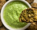 A picture of step 4 of Ovenbaked Broccoli falafels.