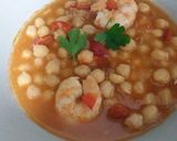 Foto del paso 10 de la receta: 🥣Garbanzos con langostinos🦐