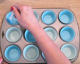 Une image de l'étape 4 de Muffins Healty Banane chocolat et avoine.