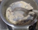 A picture of step 1 of Sagodana and suji kheer.