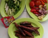 Foto langkah ke 1 dari resep 3. Tongkol Pedas Manis.