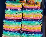 Foto langkah ke 5 dari resep Gethuk lindri pelangi.