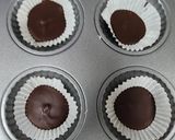 A picture of step 4 of Desiccated Coconut Choco Cups.