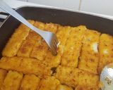 A picture of step 8 of Shortcut fish and potato wedges !.