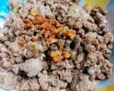 Hình bước làm 3 của món Thịt bò băm xào