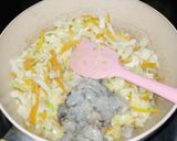 Foto langkah ke 3 dari resep Bakwan Panggang Mie Kol Udang Wortel (tanpa telur).