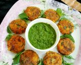 A picture of step 6 of Yam kabab.