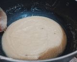 A picture of step 4 of Suji ka halwa.