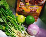 รูปขั้นตอนการทำที่ 1 ของ ลาบไก่ง่ายที่สุด