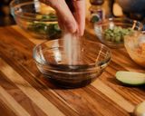 A picture of step 7 of Salmon Poke.