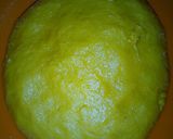A picture of step 5 of Bun dough.