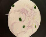 A picture of step 3 of Onion Uttapam.