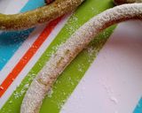 Foto del paso 8 de la receta: Churros de colores y mazapán