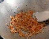 A picture of step 2 of Paneer bhurji.