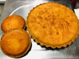 Torre de castañas con relleno de orujo y queso crema 🌰