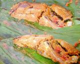 Foto langkah ke 9 dari resep Pepes Ikan Tongkol Bumbu Bali (kukus).