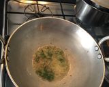A picture of step 3 of Sabudana khichdi.