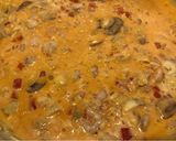 Foto del paso 8 de la receta: Salsa para pasta con champiñones y camarones en leche de coco