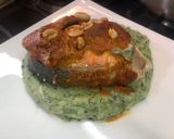 Foto del paso 6 de la receta: Posta de salmón al pipián con el toque sonorense