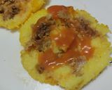 Foto del paso 7 de la receta: Arepa🫓burger🍔de pollo🥯🍗🍍🧀🧄