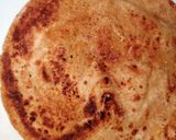 A picture of step 8 of Masala laccha parantha.