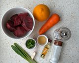 香橙甜菜根沙拉的食譜步驟1照片