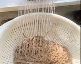 A picture of step 16 of Long life & Health! Warm Soba Noodle.