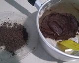 Foto langkah ke 1 dari resep Brownies alias bolu hitam manis (tanpa pengembang).