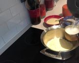 A picture of step 2 of Firni recipe.