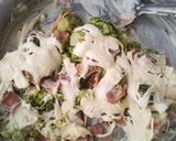 Foto del paso 3 de la receta: Brócoli con queso y jamón