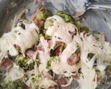 Foto del paso 3 de la receta: Brócoli con queso y jamón