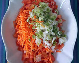 Foto del paso 2 de la receta: Ensalada de tomates mixta con aderezo de mango