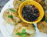 A picture of step 3 of Healthy Veg Momos.
