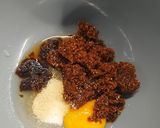Aszalt áfonyás zabkeksz fehércsokival recept fázis 1 fotója