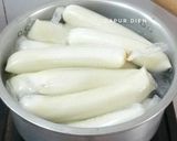 Foto langkah ke 4 dari resep Pempek Sutra Putih Telur.