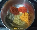 A picture of step 4 of Aloo Gobhi Matar Curry.