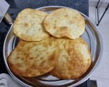 A picture of step 1 of Mexican pizza or Pizzadilla (Taco Bell special).