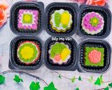 Hình bước làm 6 của món Bánh Trung Thu Rau Câu Nhân Flan