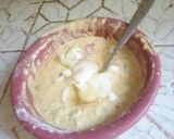 A picture of step 1 of Filierted yam.