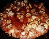 Фото кроку 5 до Макарошки с мясом и подливой 🍝.